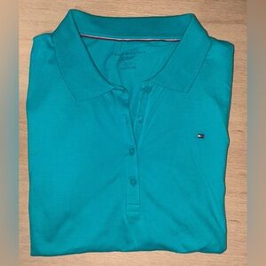 Tommy Hilfiger Aqua Polo Shirt